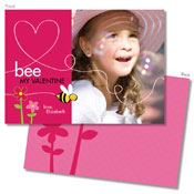 Spark & Spark Valentine's Day Cards (Bee My Valentine - Photo)